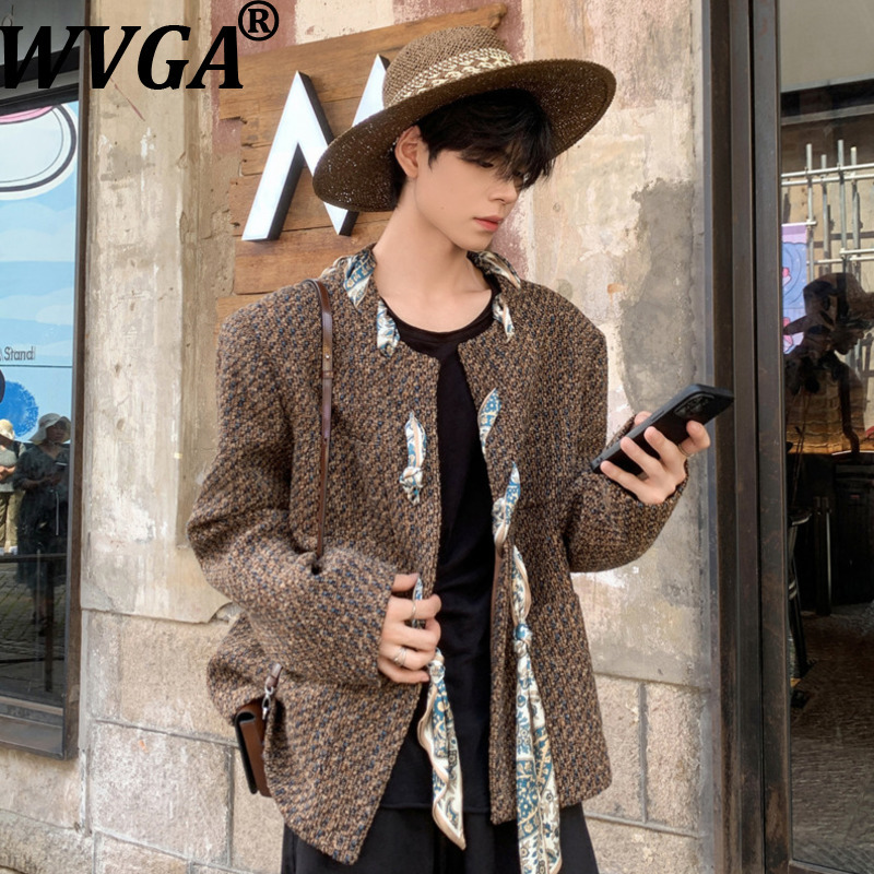 Wool Scarf Men - WVGA Spring Autumn New Men Tide