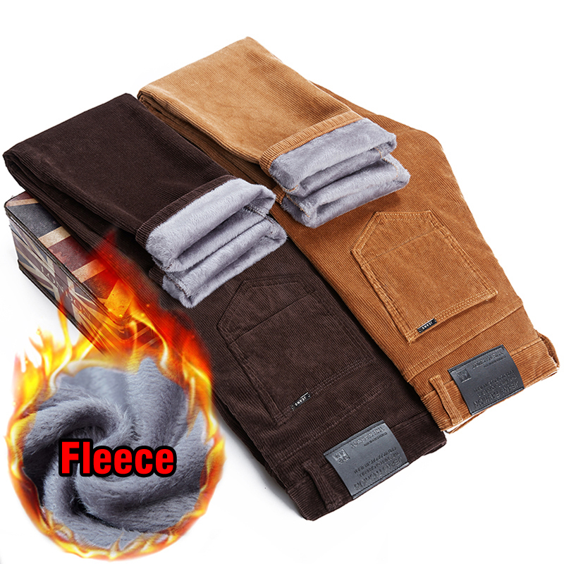 Corduroy Pant Warm - 4 Colors Winter Men's Warm Casual