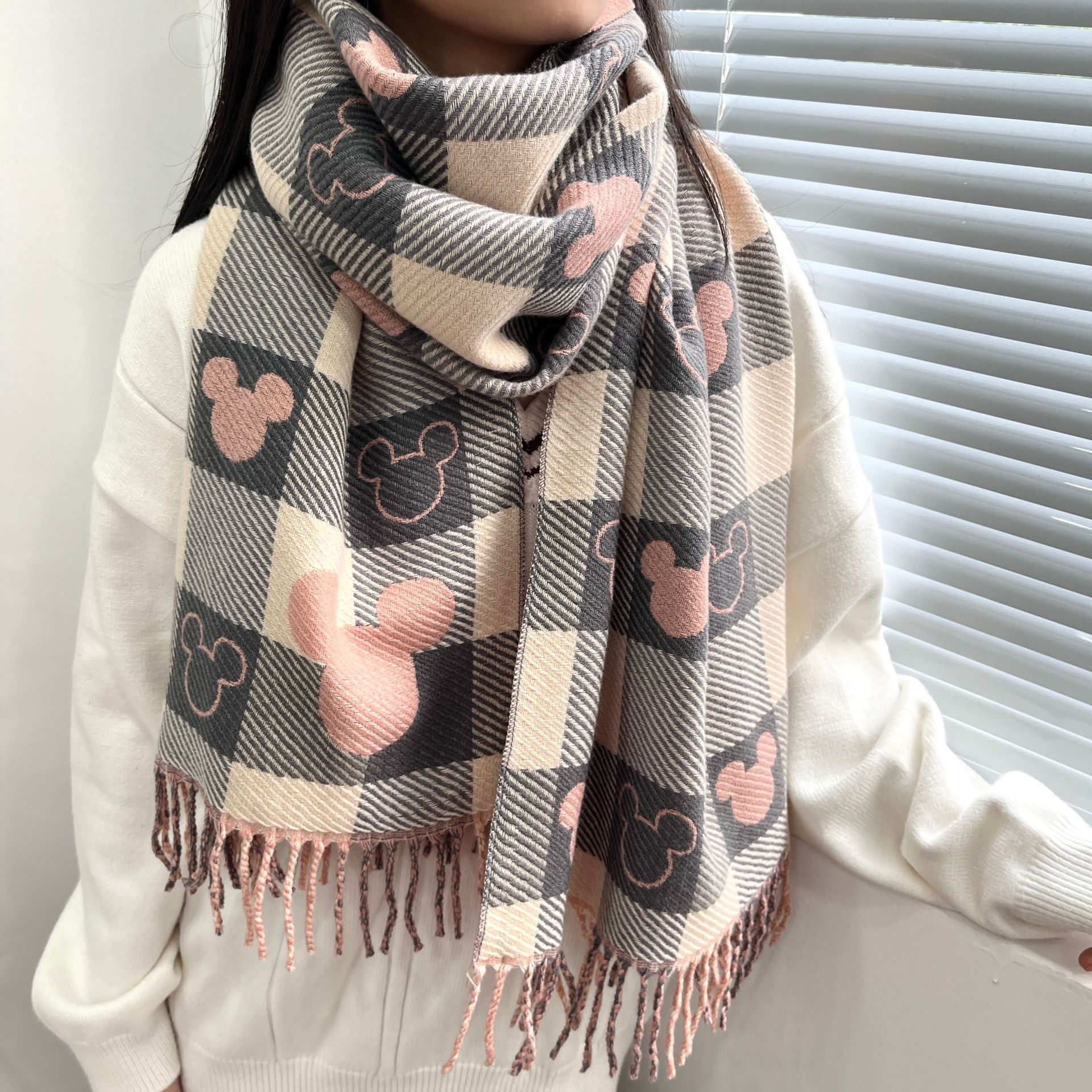 Cashmere Pashmina Wrap - 2025 Luxury Winter Cashmere Scarf Women