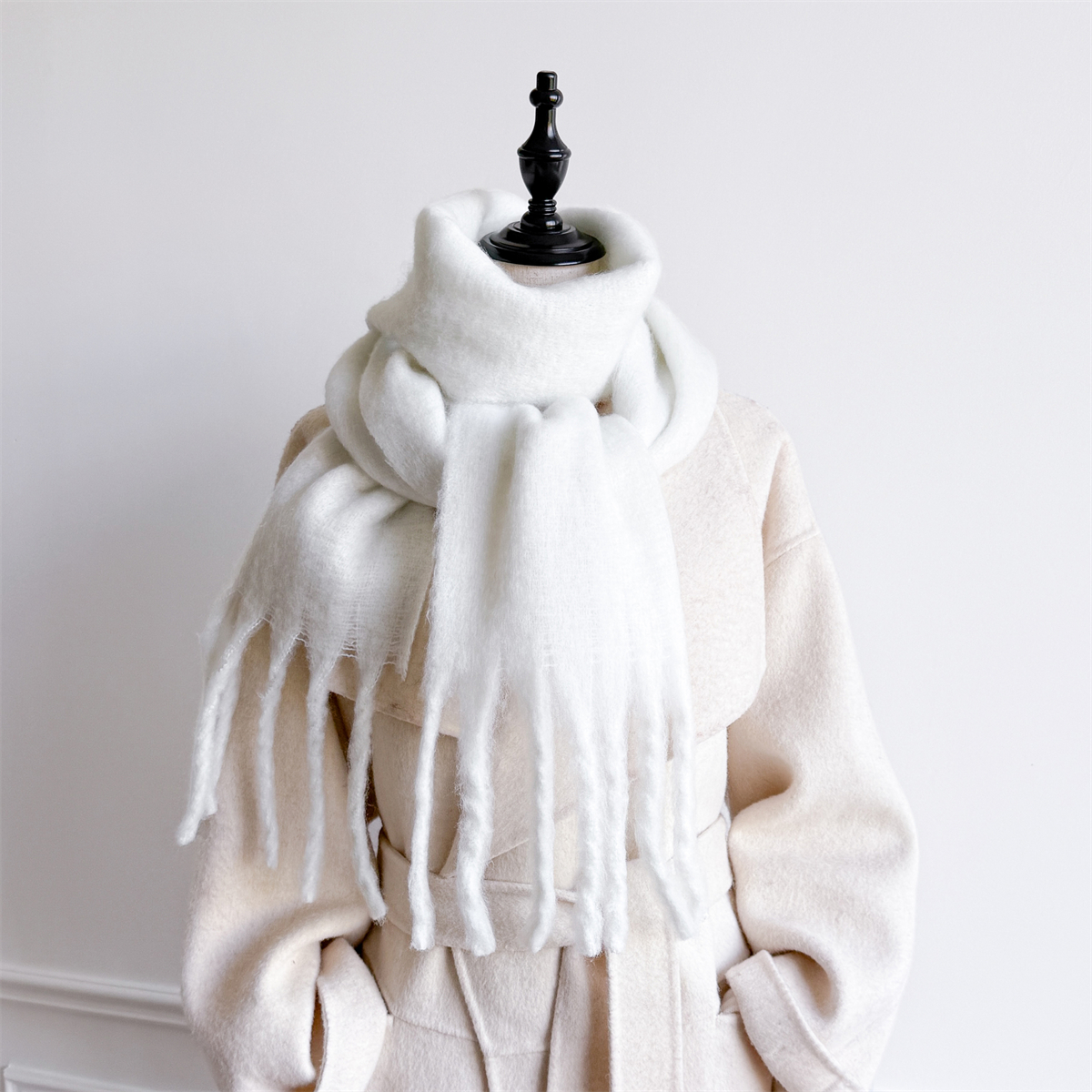 20*200cm Solid Color Thick War – обзор и цена Cashmere Pashmina Wrap