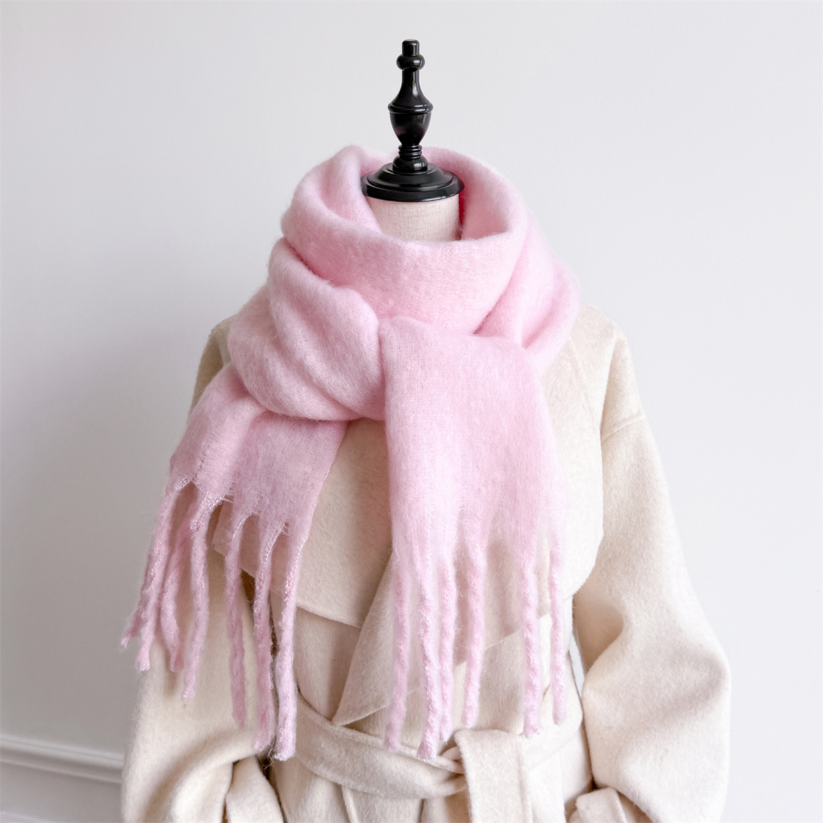 20*200cm Solid Color Thick War – обзор и цена Cashmere Pashmina Wrap