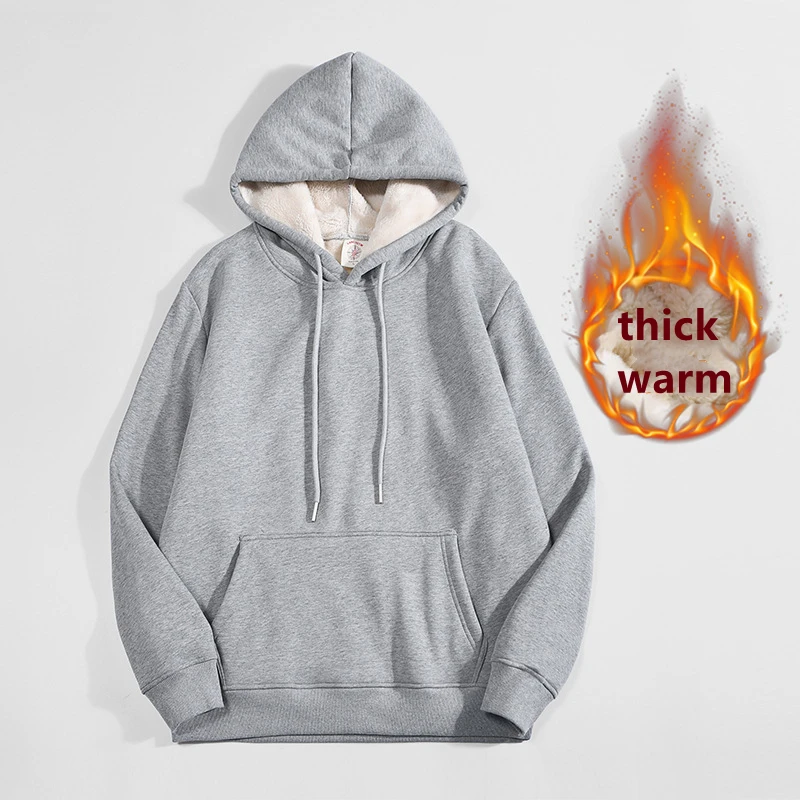 High Quality Gray Thicken Flee – обзор и цена Sherpa Hoodie Fleece