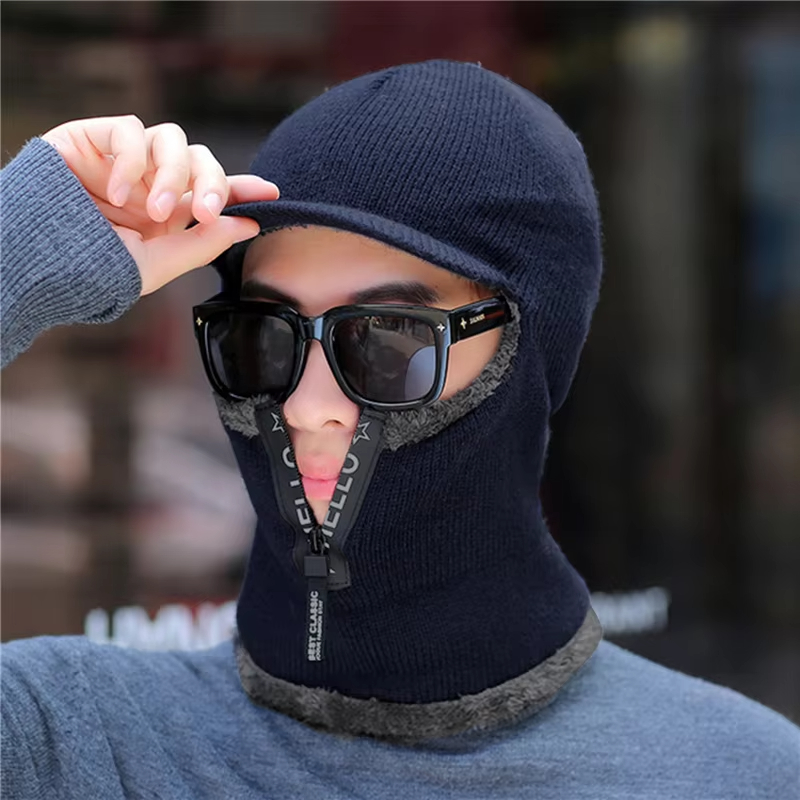 New Men Winter Warm Wool Hat O – обзор и цена Wool Scarf Men