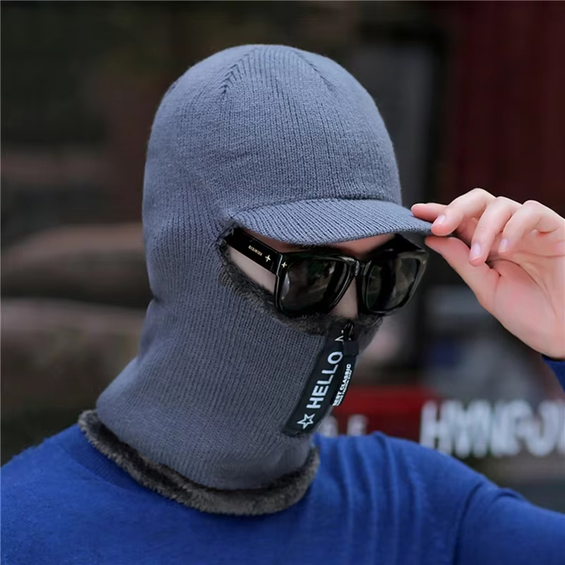 New Men Winter Warm Wool Hat O – обзор и цена Wool Scarf Men