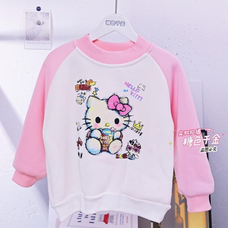 Sanrio Hello Kitty Girls Fleec – обзор и цена Sherpa Hoodie Fleece