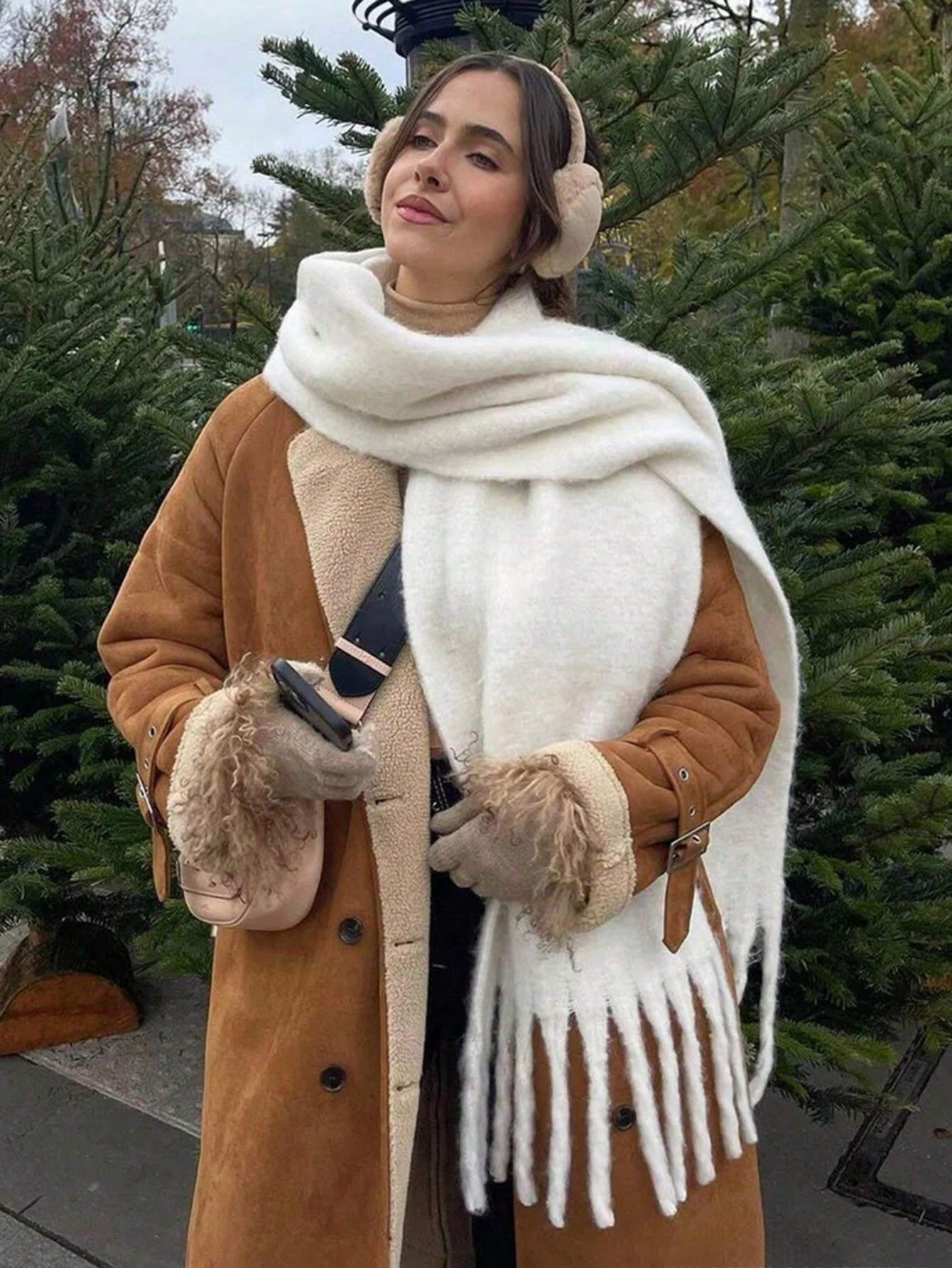Winter Scarf Women Luxury Autu – обзор и цена Shawl Wrap Winter