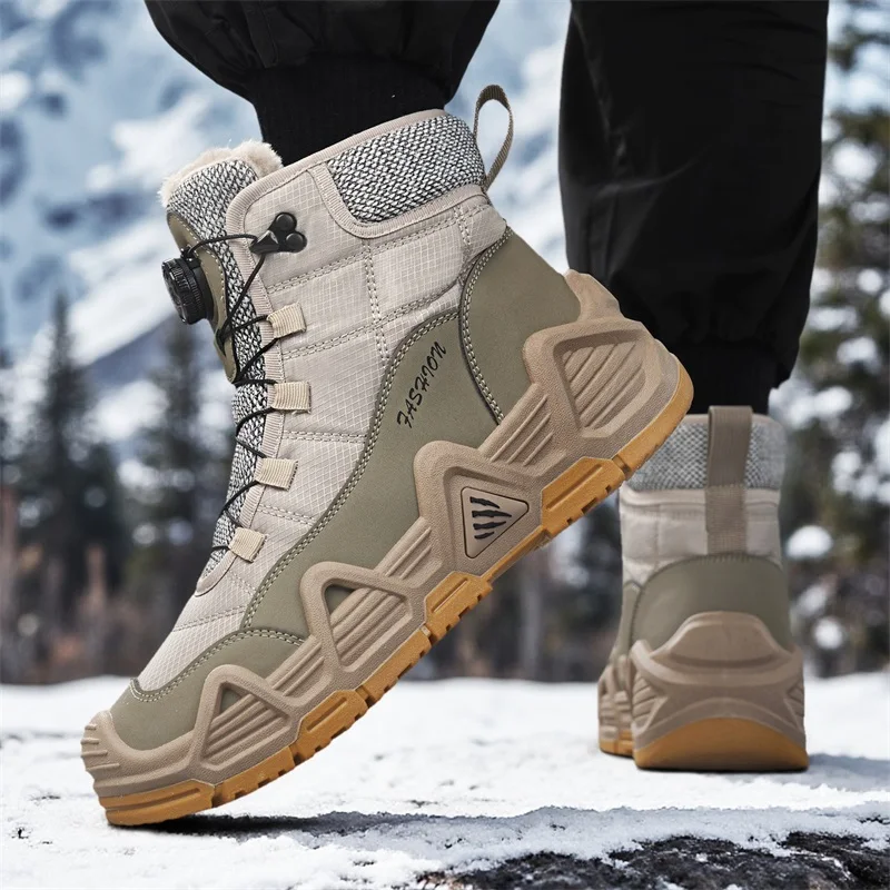 Warm Fur Outdoor Mens Combat T – обзор и цена Waterproof Winter Boot