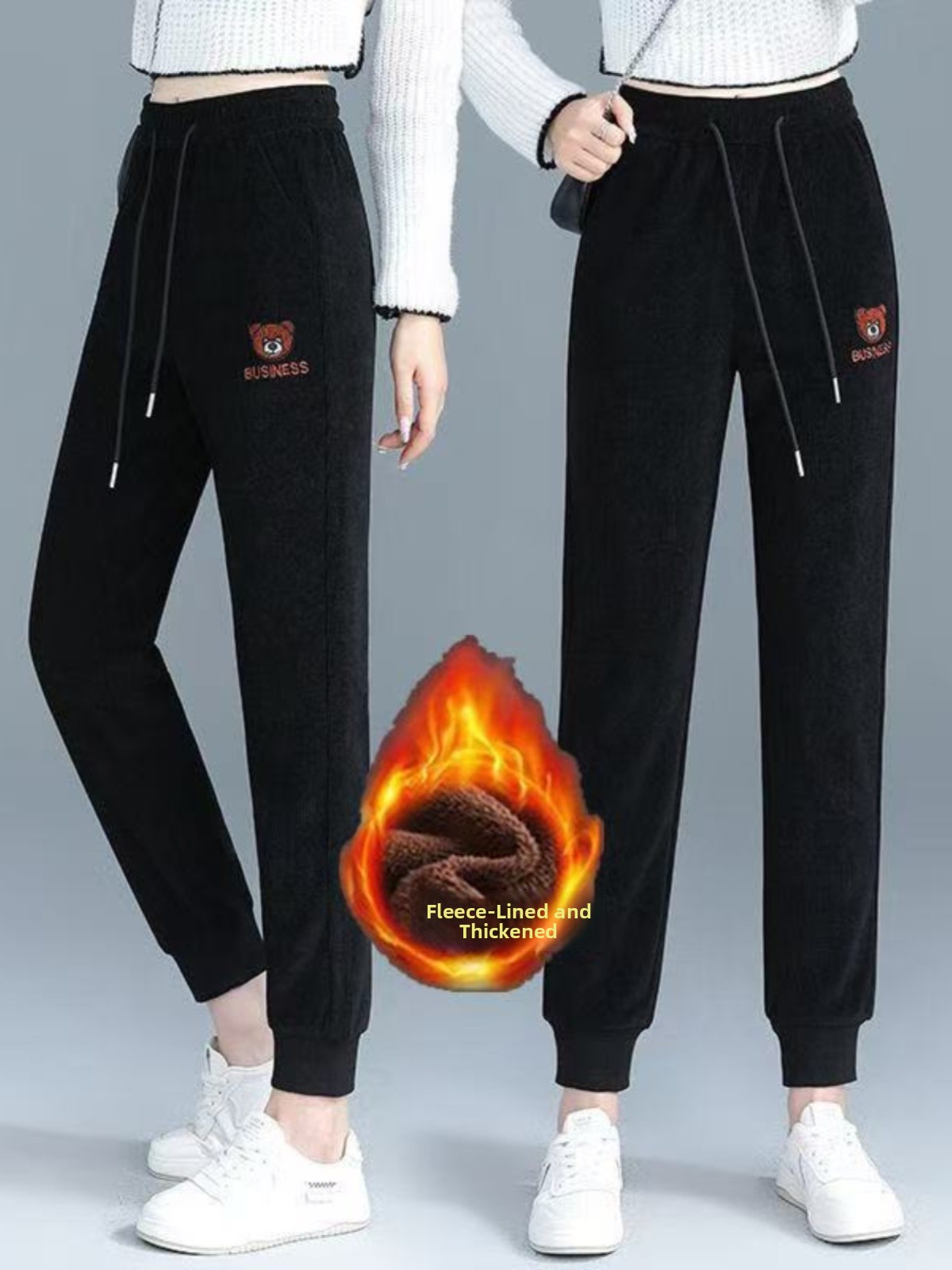High Waist Fleece Lined Thick  – обзор и цена Corduroy Pant Warm