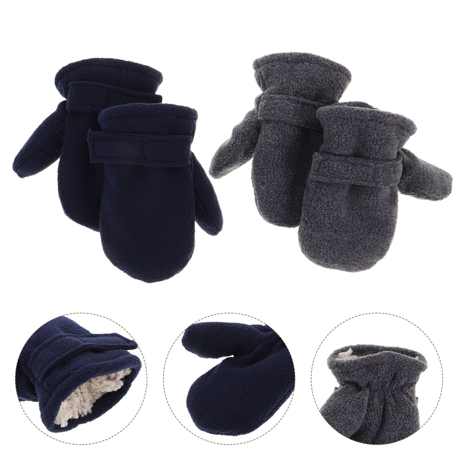 2Pairs Children Warm Gloves Po – обзор и цена Snow Glove Insulated