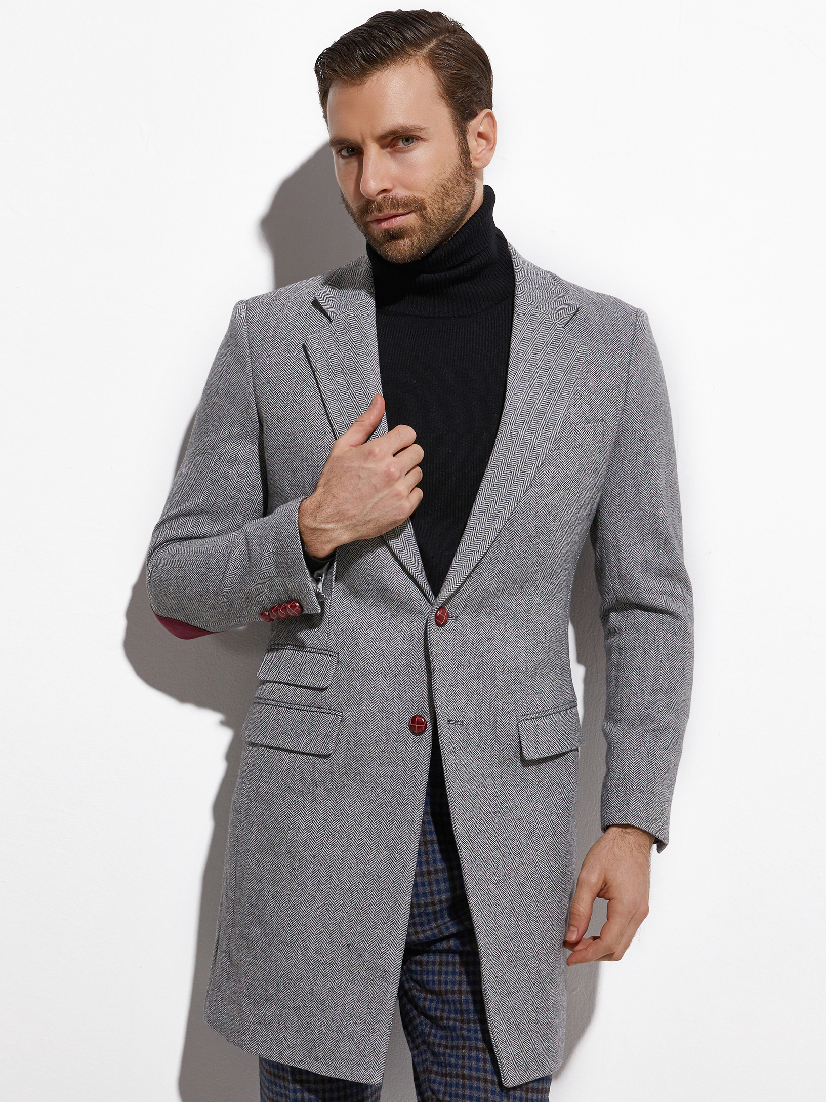 2026 Medium Length Spring Autu – обзор и цена Wool Coat Peacoat
