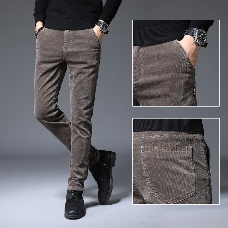 Open Crotch Men Fall Winter Fl – обзор и цена Corduroy Pant Warm