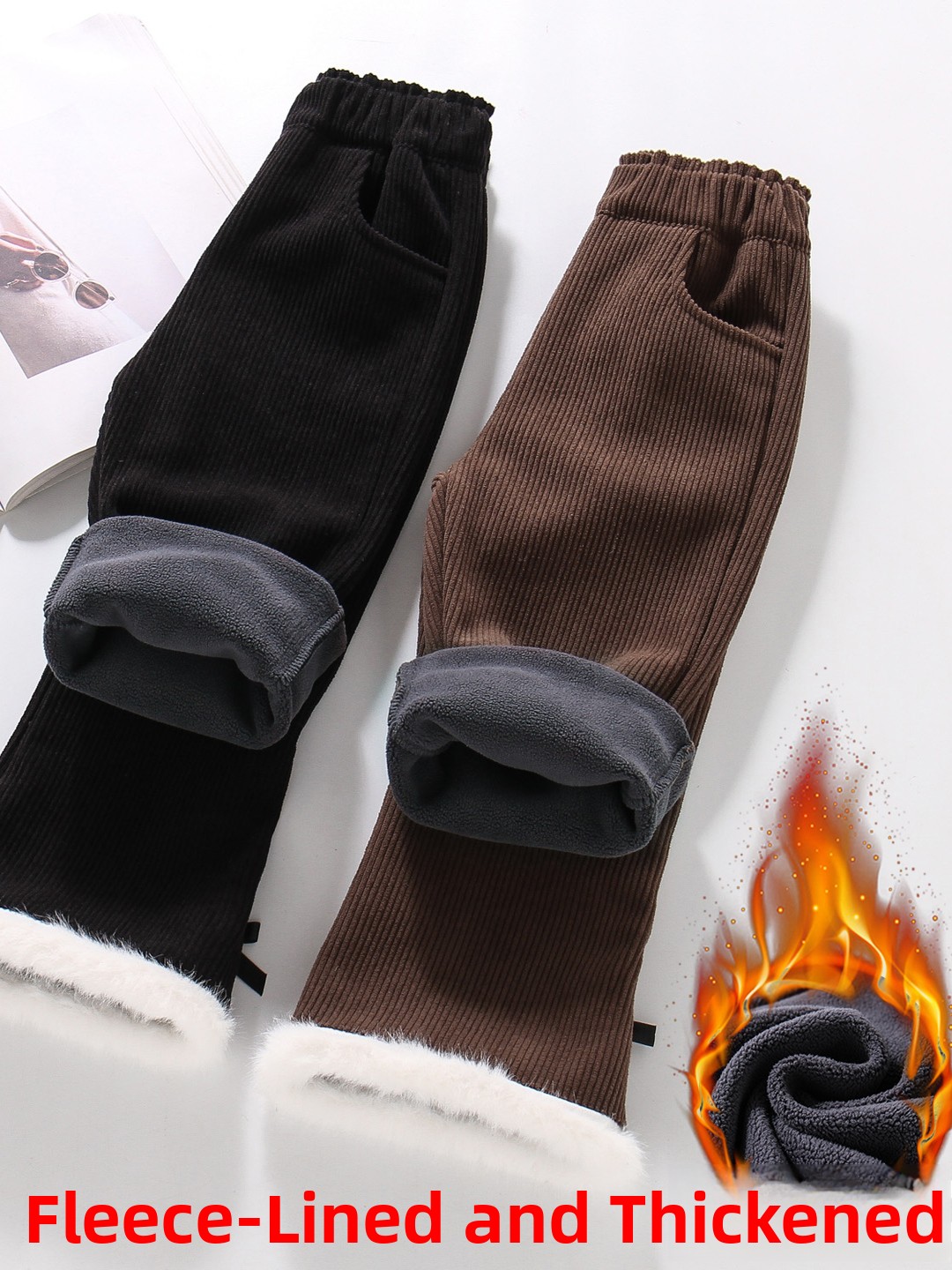 Thiened Fce Children's Bell Bo – обзор и цена Corduroy Pant Warm
