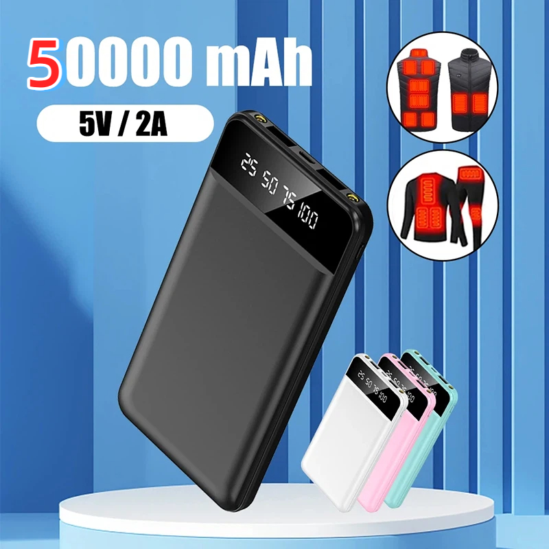 50000mah Portable Power Bank C – обзор и цена Heated Vest Battery