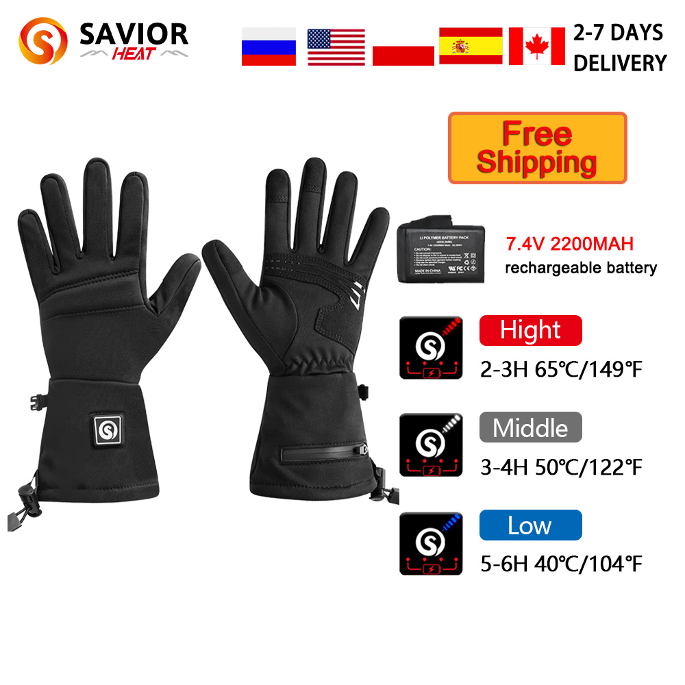 Snow Deer S18 Winter Heated Gl – обзор и цена Touch Screen Gloves