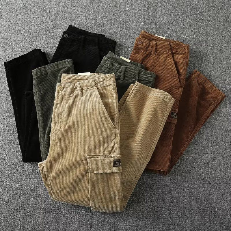 Spring and Autumn New Fashion  – обзор и цена Corduroy Pant Warm