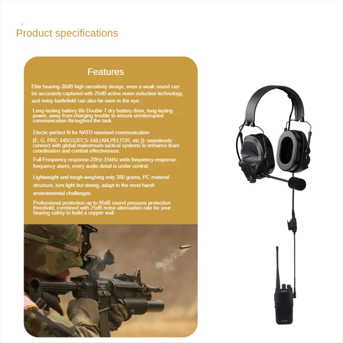 A64I  Headset with Microphone  – обзор и цена Earmuffs Foldable