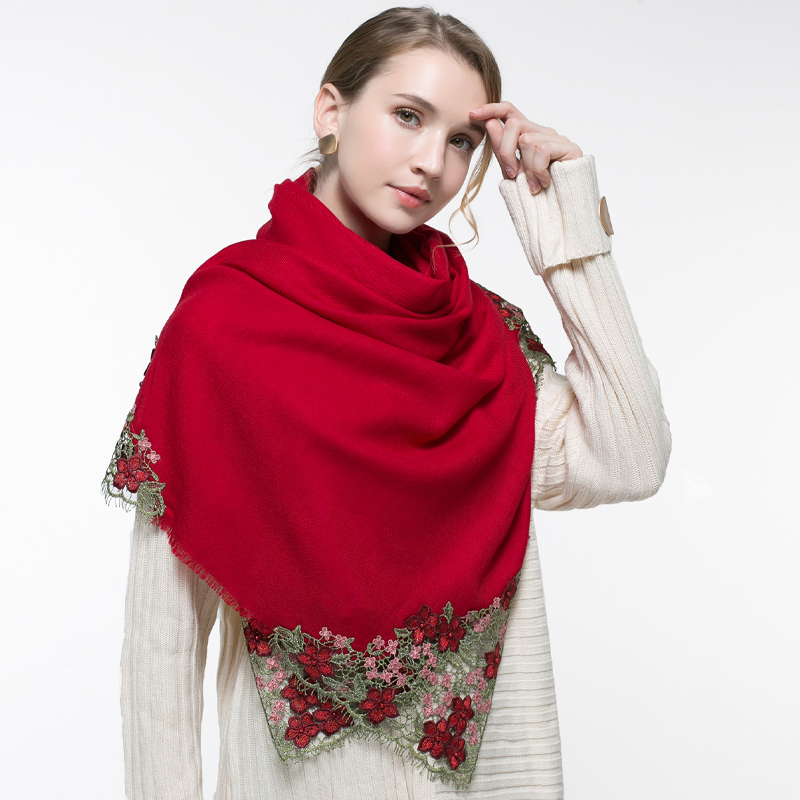 100% Real Wool Pink Scarf Wome – обзор и цена Cashmere Pashmina Wrap