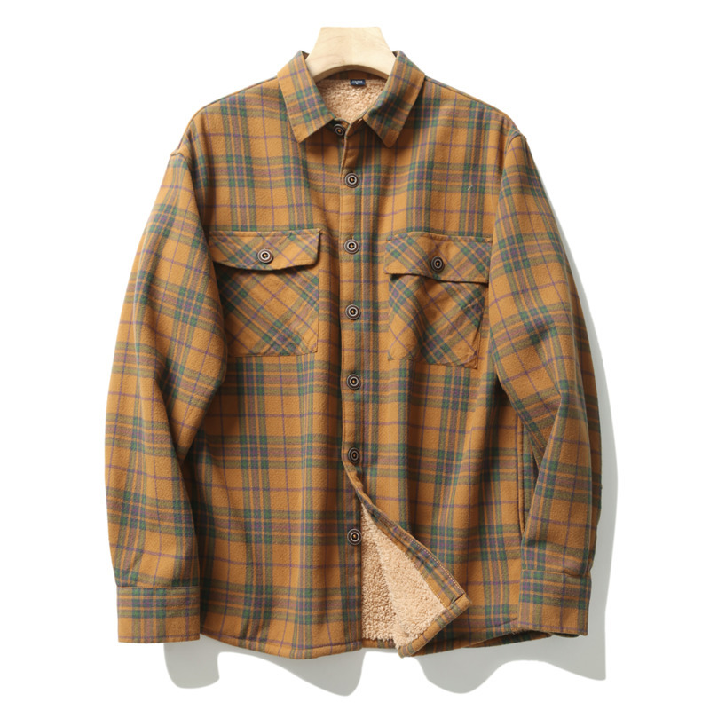 Men's Plaid Flannel Shirts Jac – обзор и цена Flannel Shirt Lined