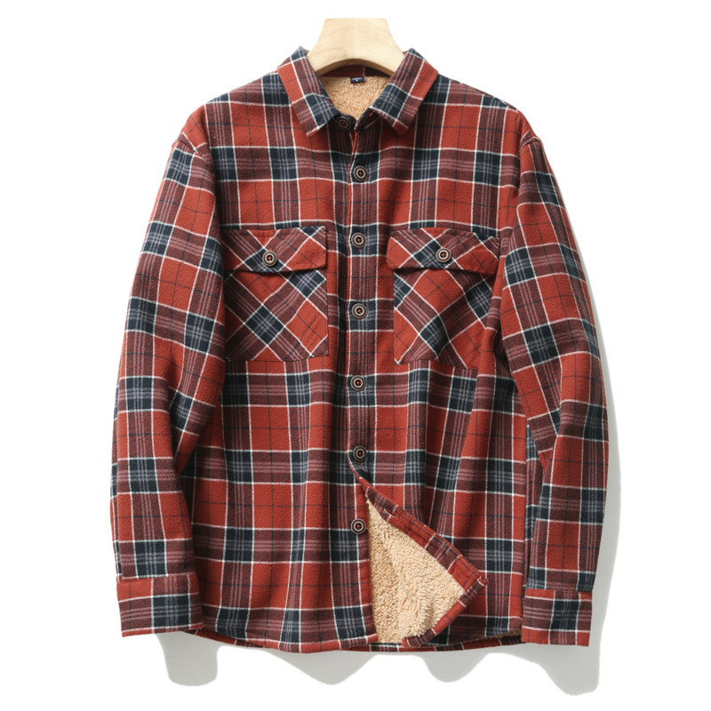Men's Plaid Flannel Shirts Jac – обзор и цена Flannel Shirt Lined