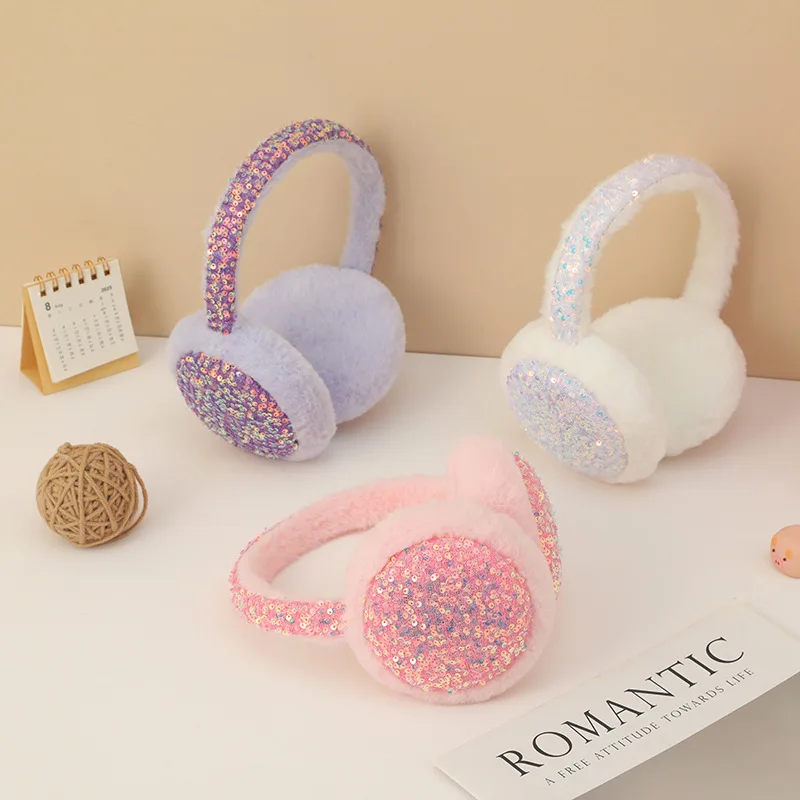 Women's Earmuffs Korean Glitte – обзор и цена Earmuffs Foldable