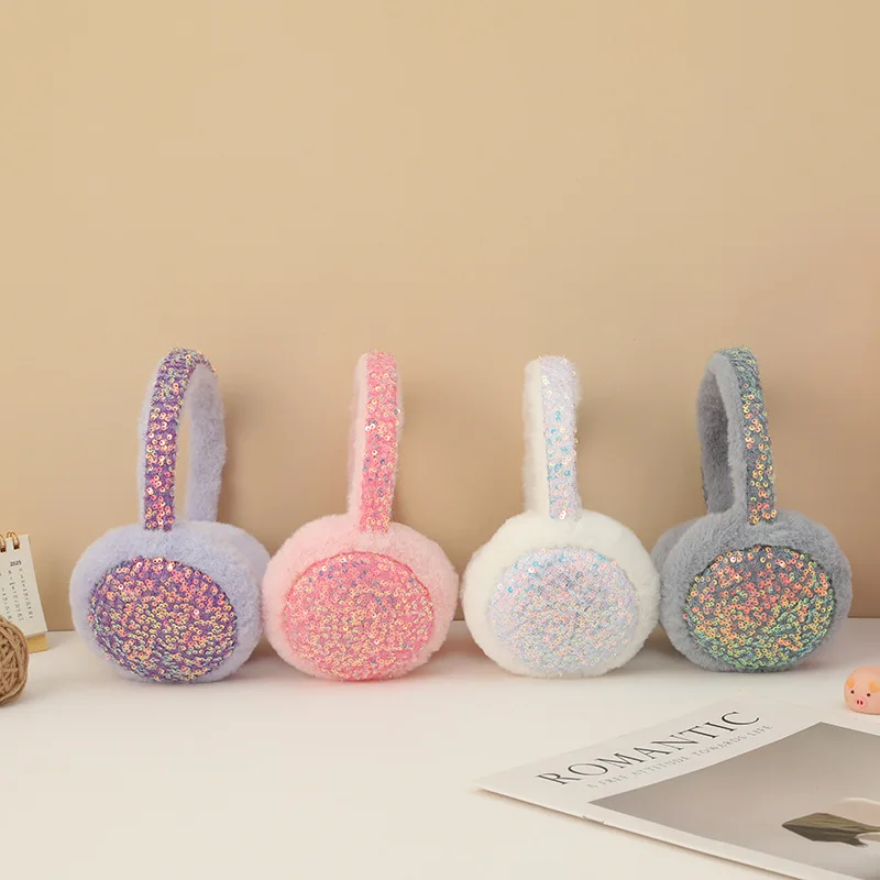 Women's Earmuffs Korean Glitte – обзор и цена Earmuffs Foldable
