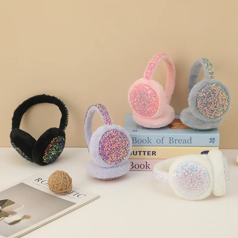 Women's Earmuffs Korean Glitte – обзор и цена Earmuffs Foldable