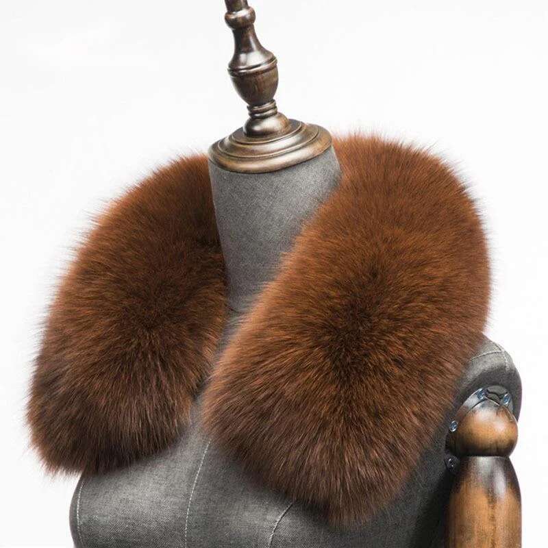 Winter Natural Fox Fur Scarf S – обзор и цена Shawl Wrap Winter