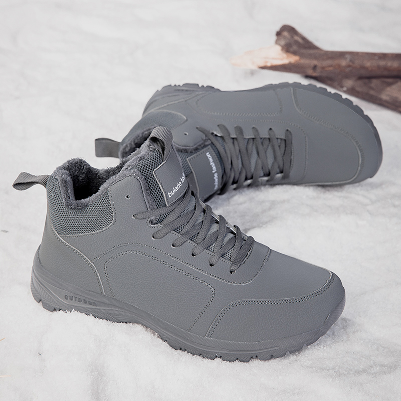 Winter Men's Boots Warm Plush  – обзор и цена Waterproof Winter Boot