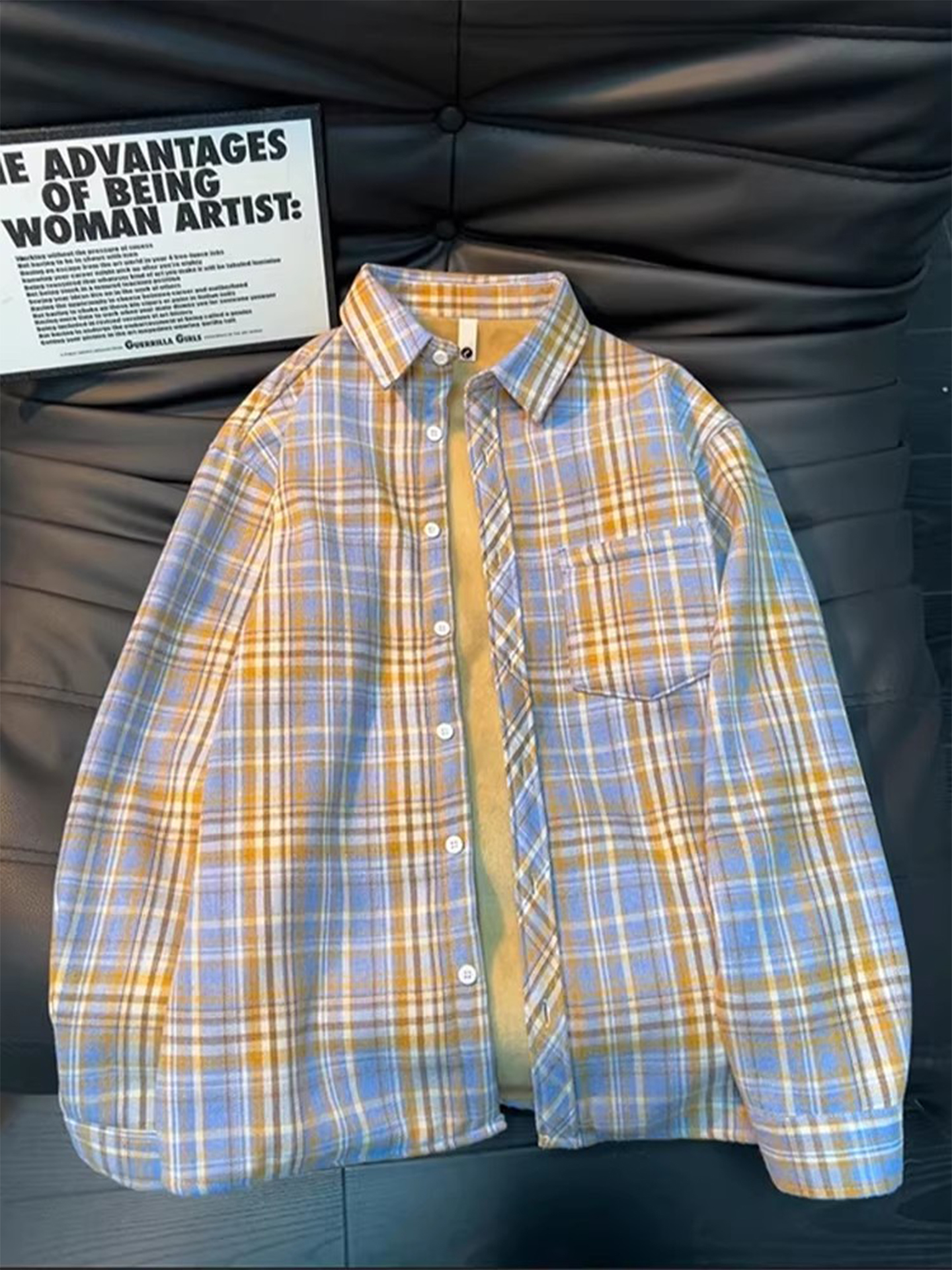 Men's Vintage Plaid Flannel Sh – обзор и цена Flannel Shirt Lined