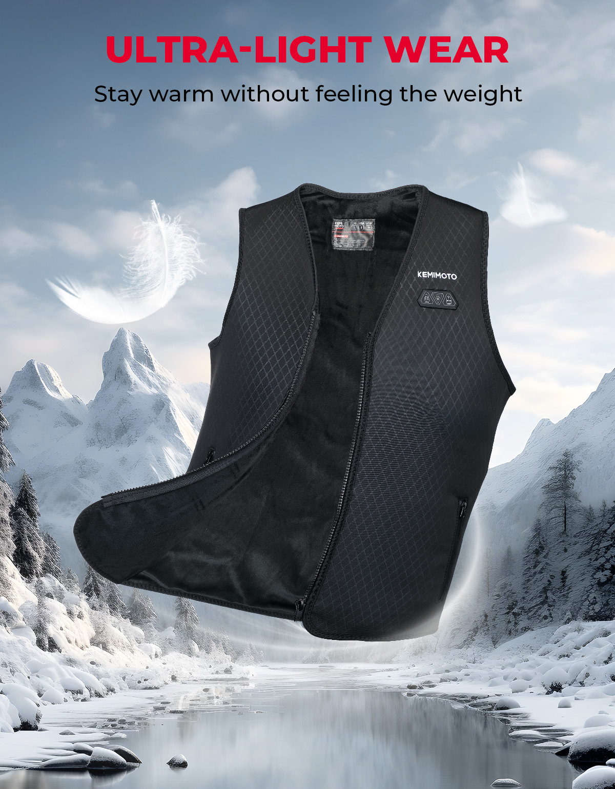 Lightweight Heated Vest USB Po – обзор и цена Heated Vest Battery