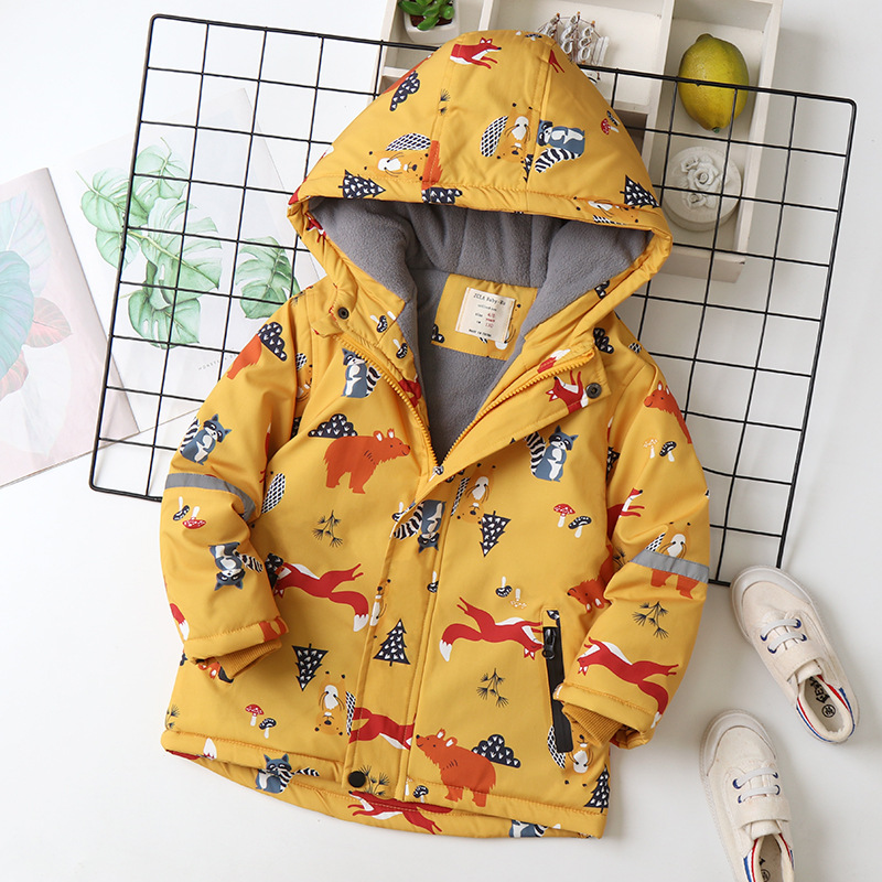 IYEAL Children's Coat Animals  – обзор и цена Flannel Shirt Lined