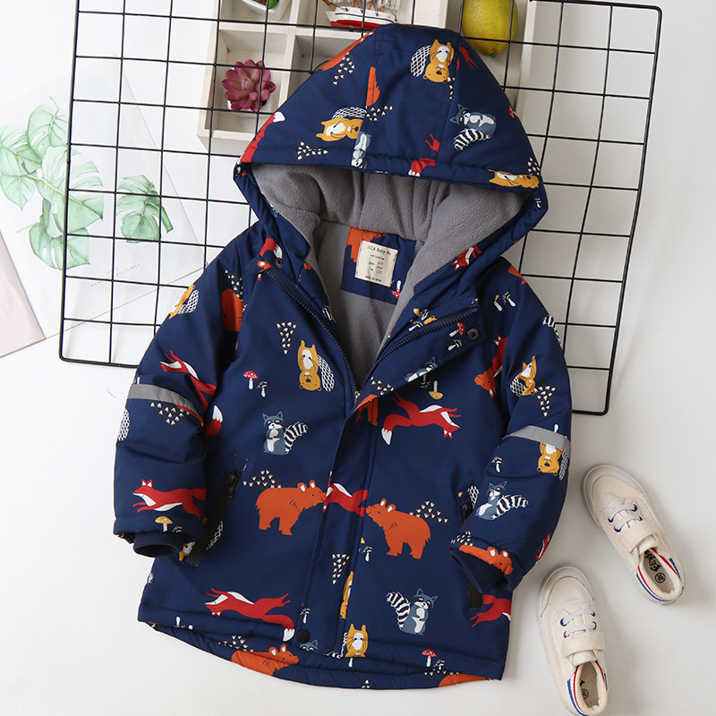 IYEAL Children's Coat Animals  – обзор и цена Flannel Shirt Lined