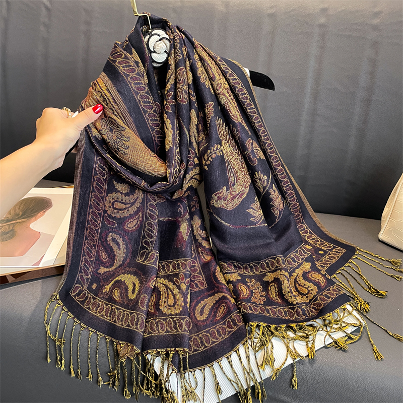 Luxury Brand Autumn Cashmere P – обзор и цена Cashmere Pashmina Wrap