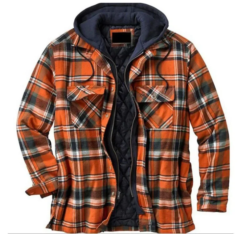 Mens Fleece Lined Flannel Plai – обзор и цена Flannel Shirt Lined