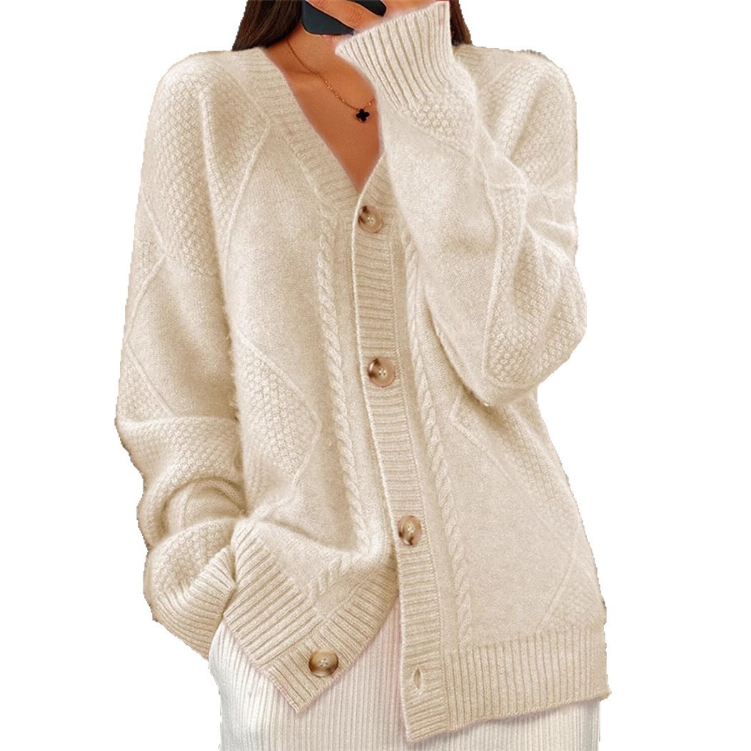 Women V Neck Cable Knit Cardig – обзор и цена Down Jacket Packable