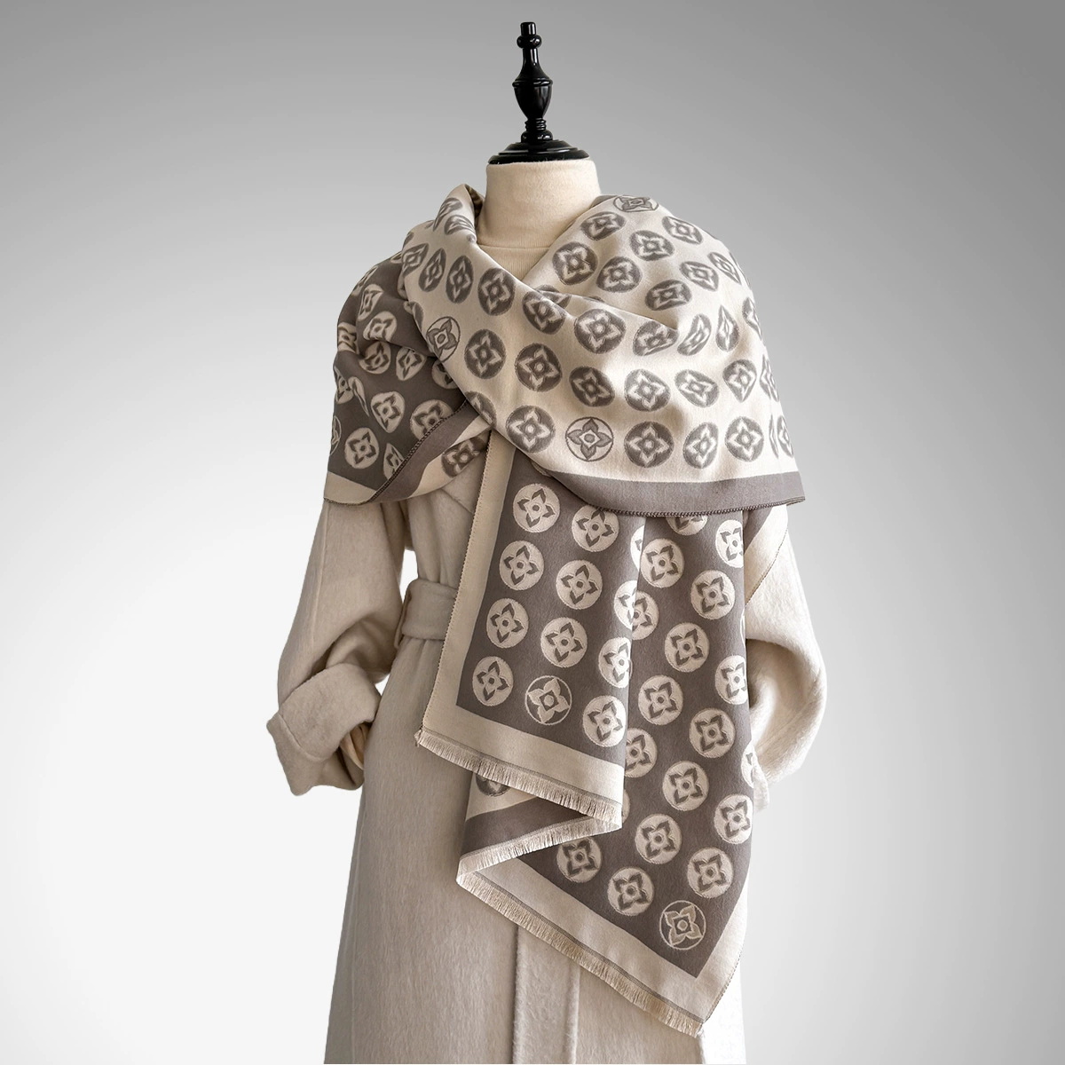Fashion Winter Warm Smile Face – обзор и цена Cashmere Pashmina Wrap