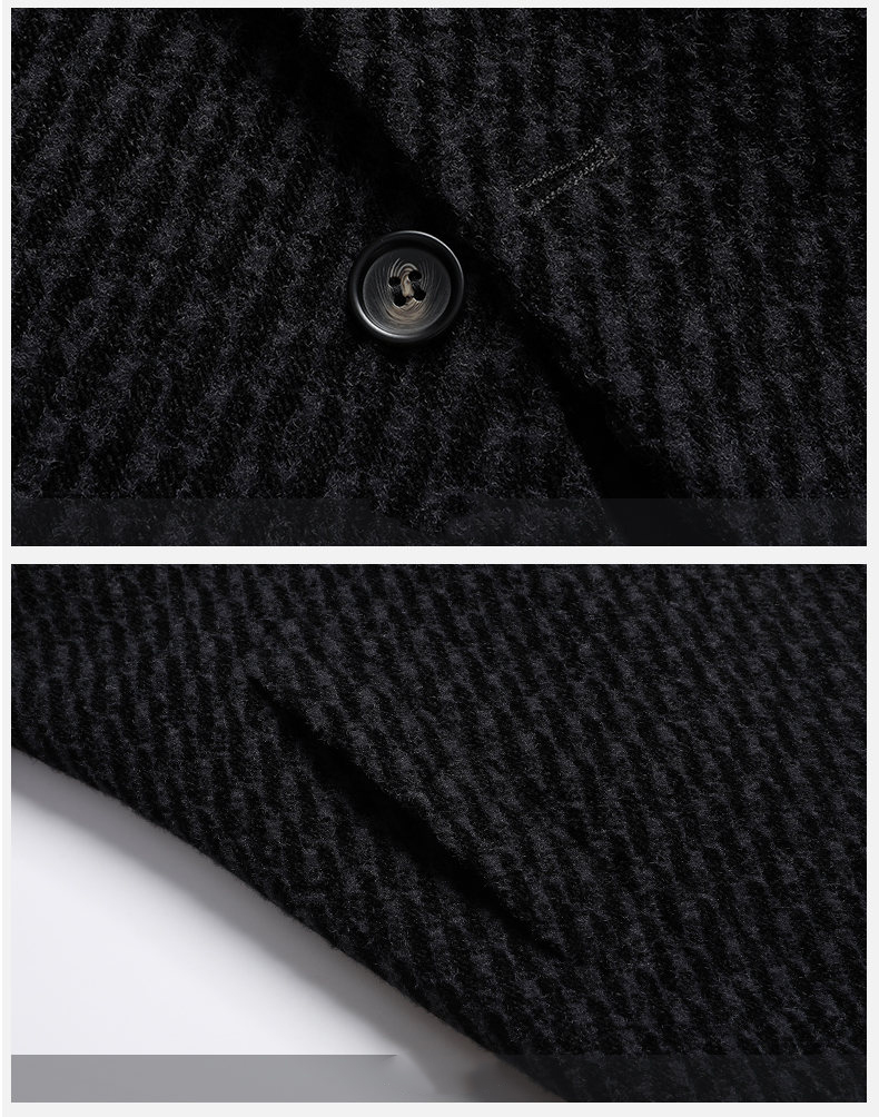 Long Coat Men Mens Wool Jacket – обзор и цена Wool Coat Peacoat