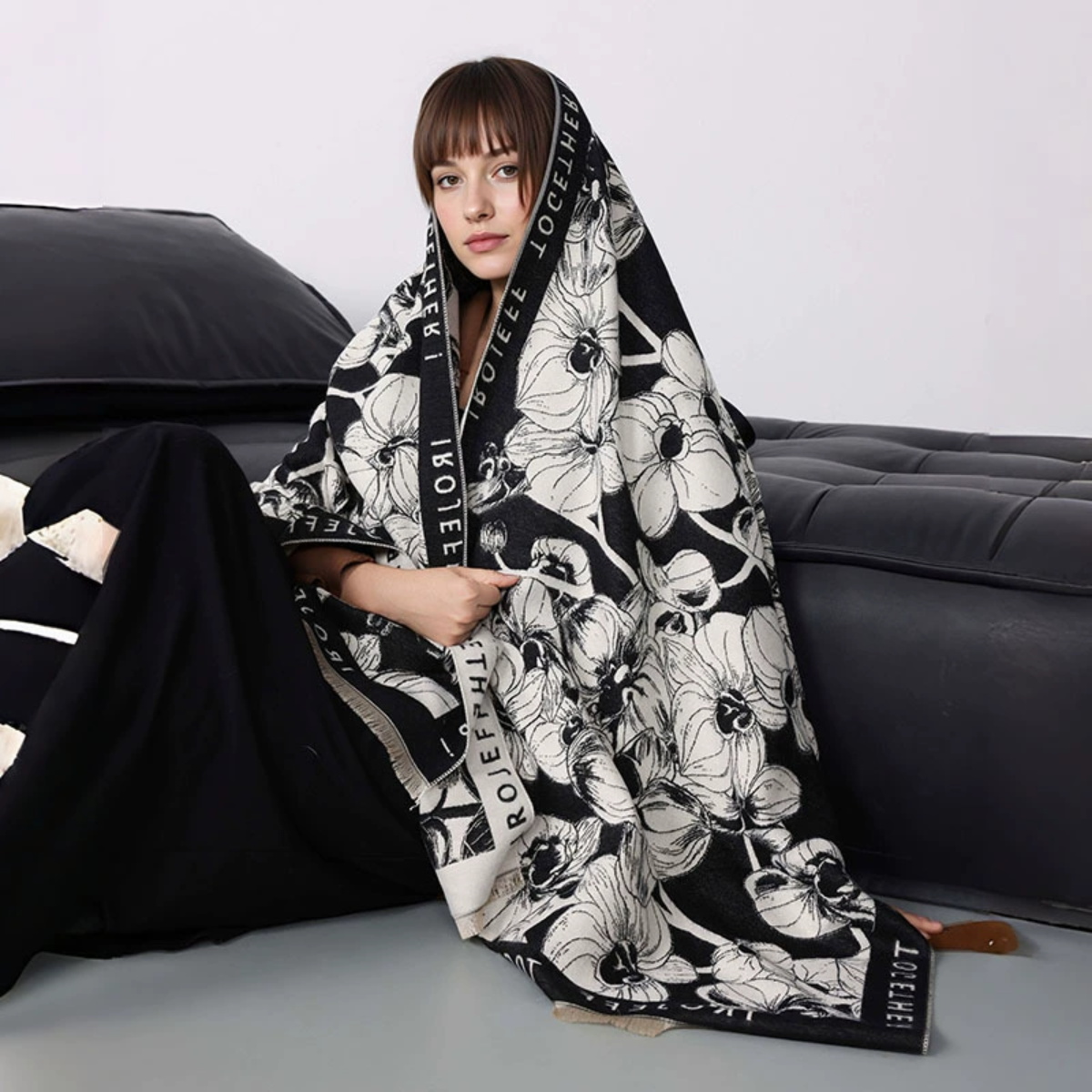Luxury Winter Women's Imitatio – обзор и цена Cashmere Pashmina Wrap