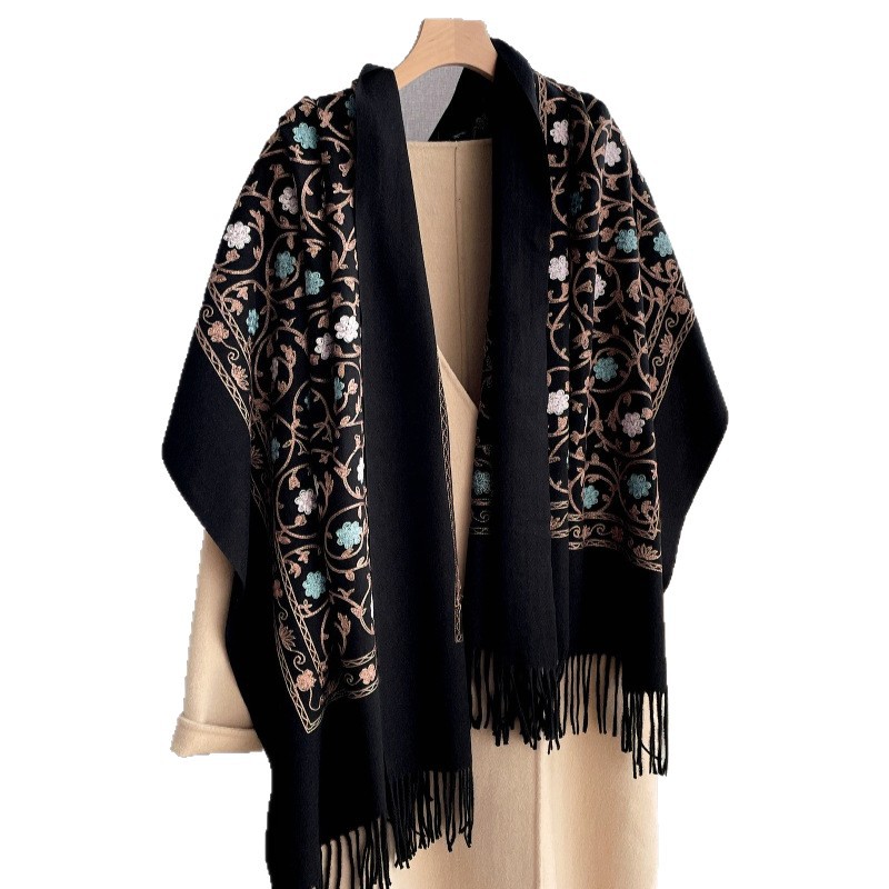 2025 New Embroidery Cashmere S – обзор и цена Cashmere Pashmina Wrap