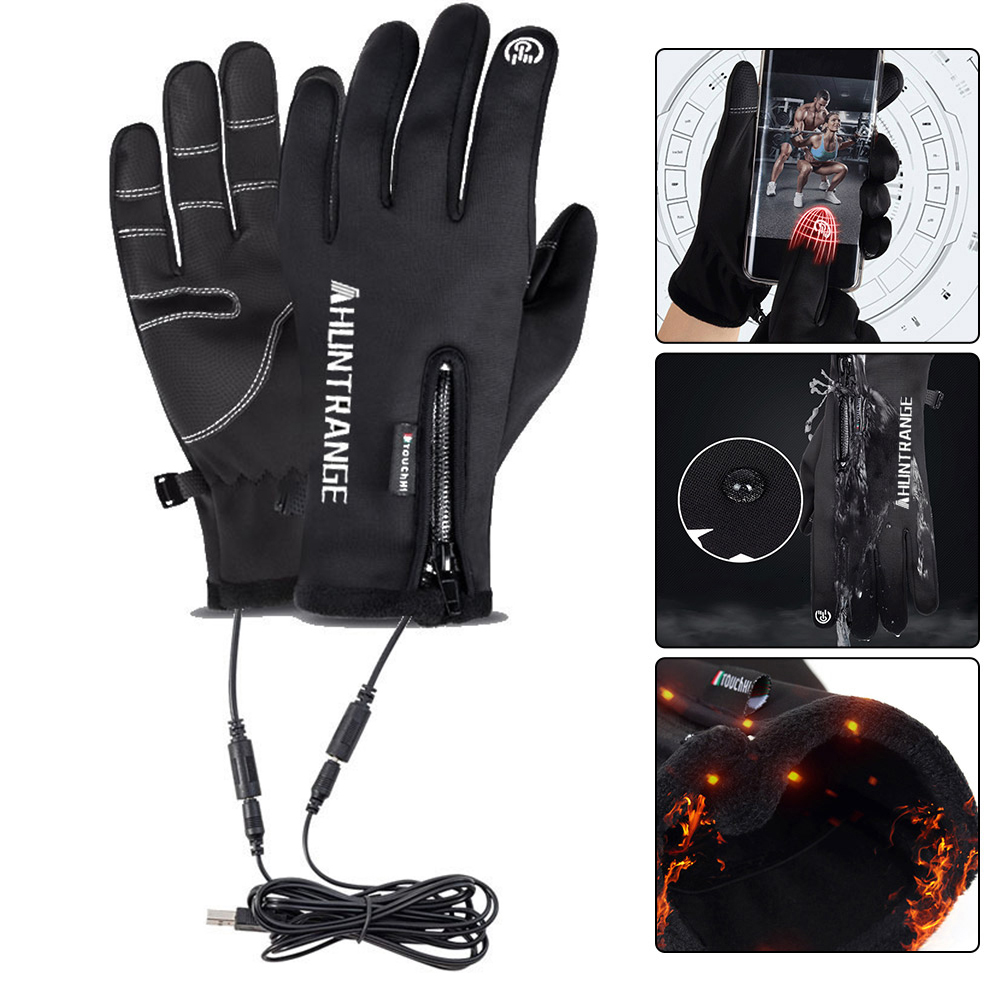 Electric Heated Gloves USB Tou – обзор и цена Touch Screen Gloves