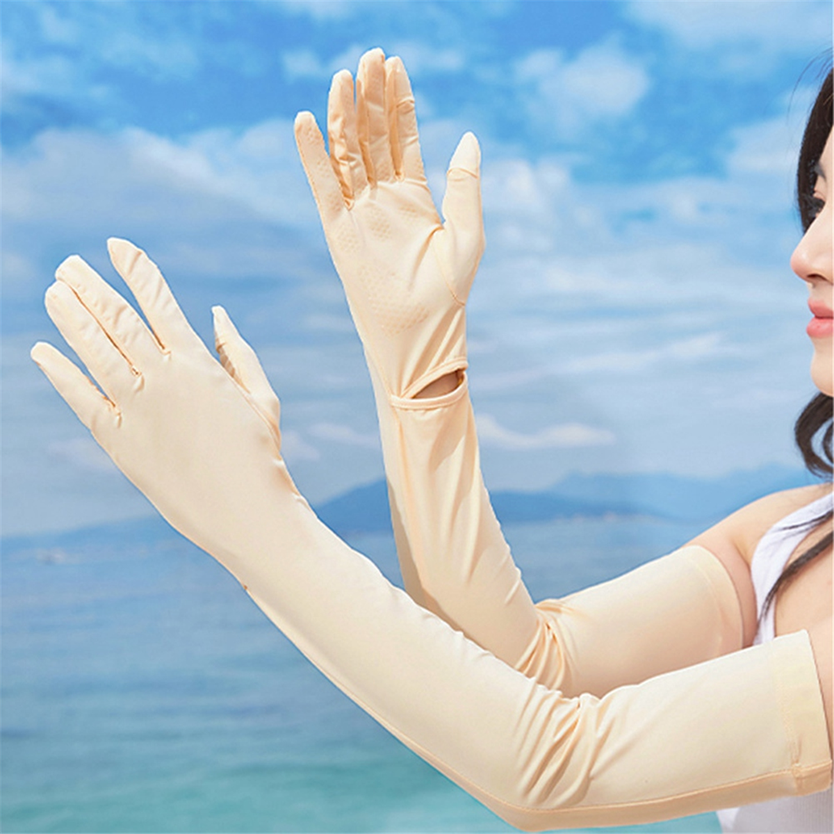 A11I Women UV Long Sun Protect – обзор и цена Touch Screen Gloves