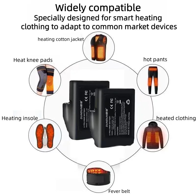 Heated Gloves Battery 7.4V 350 – обзор и цена Heated Vest Battery