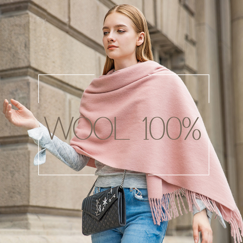 Wool Winter Scarf Women Fashio – обзор и цена Shawl Wrap Winter