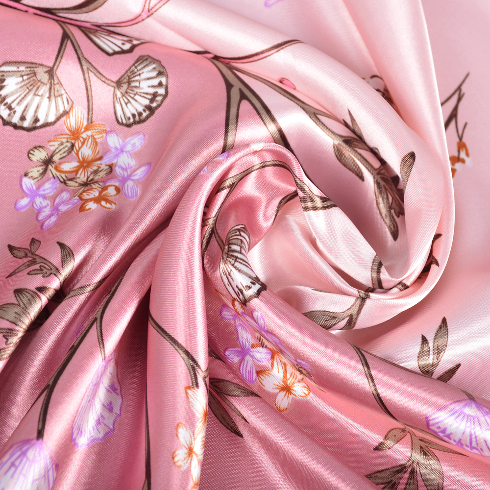 BYSIFA| Pink New Silk Shawl Sc – обзор и цена Shawl Wrap Winter