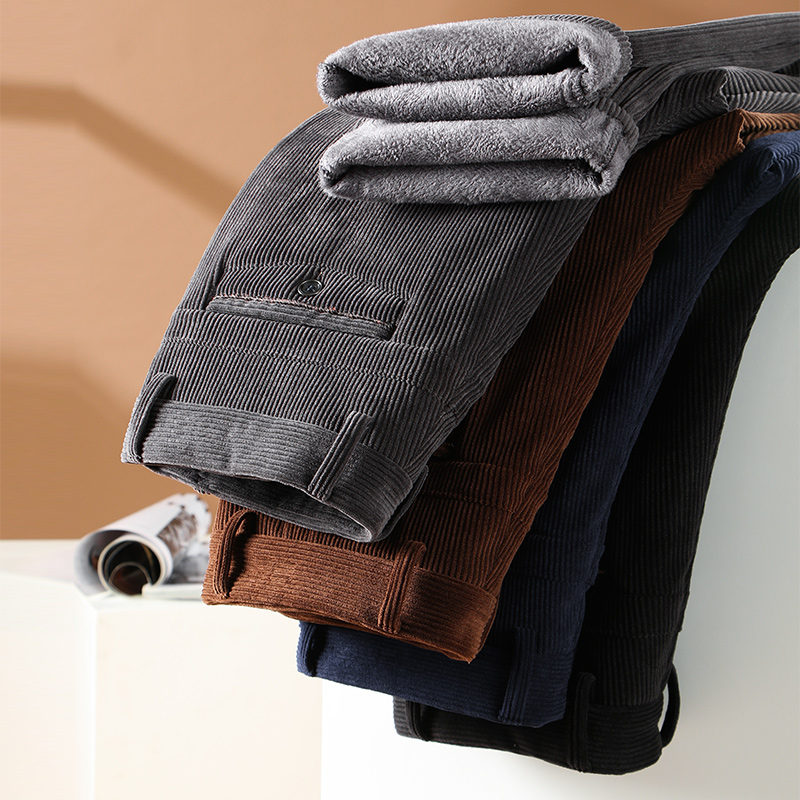 Winter Men's Fleece Corduroy P – обзор и цена Corduroy Pant Warm