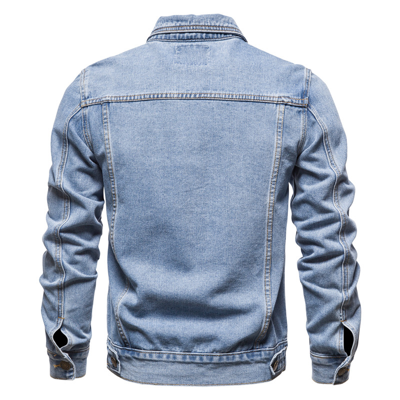 2025 Autumn Men Solid Denim Ja – обзор и цена Down Jacket Packable