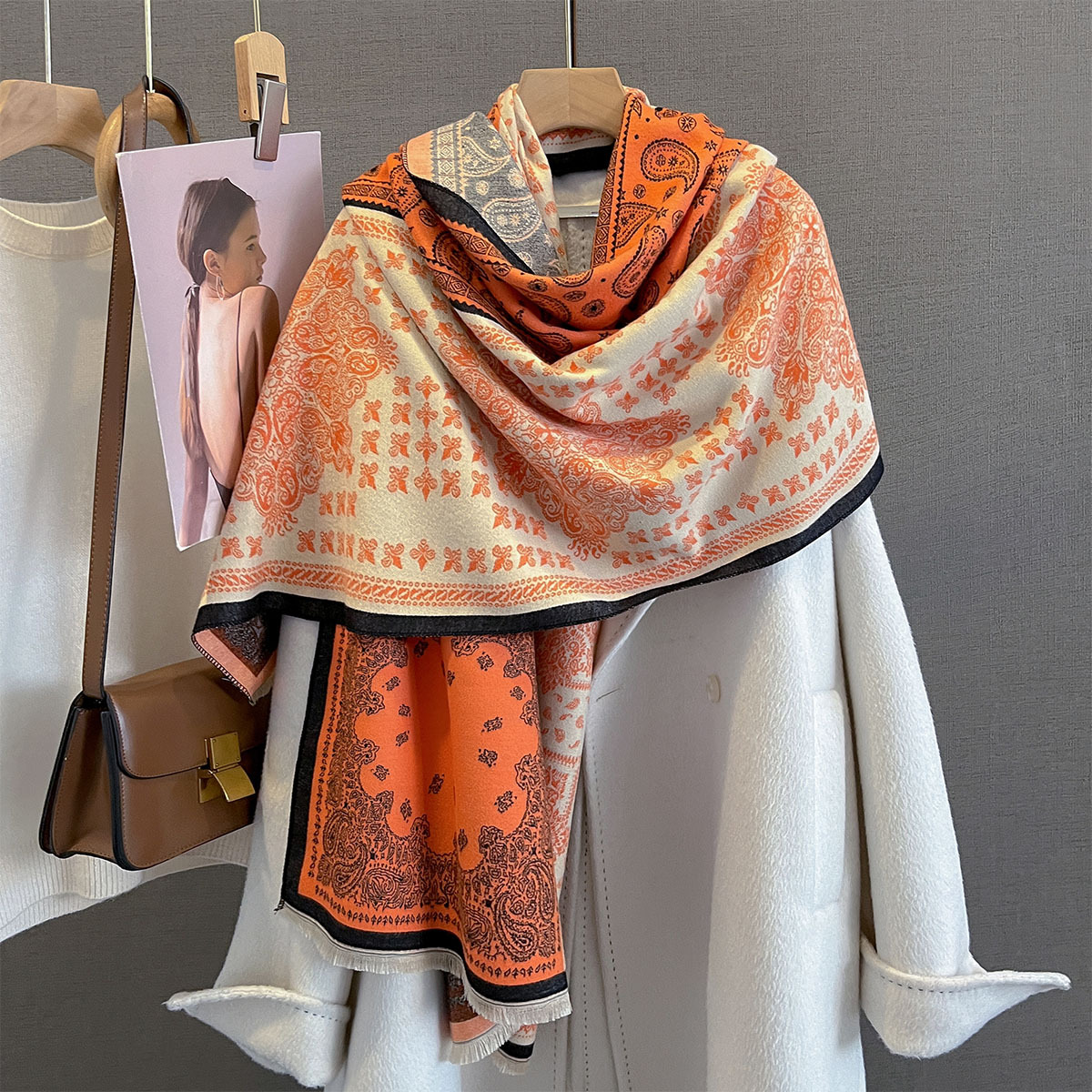 Winter Cashmere Scarf Women Lu – обзор и цена Cashmere Pashmina Wrap