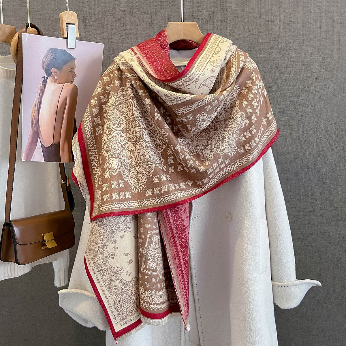 Winter Cashmere Scarf Women Lu – обзор и цена Cashmere Pashmina Wrap