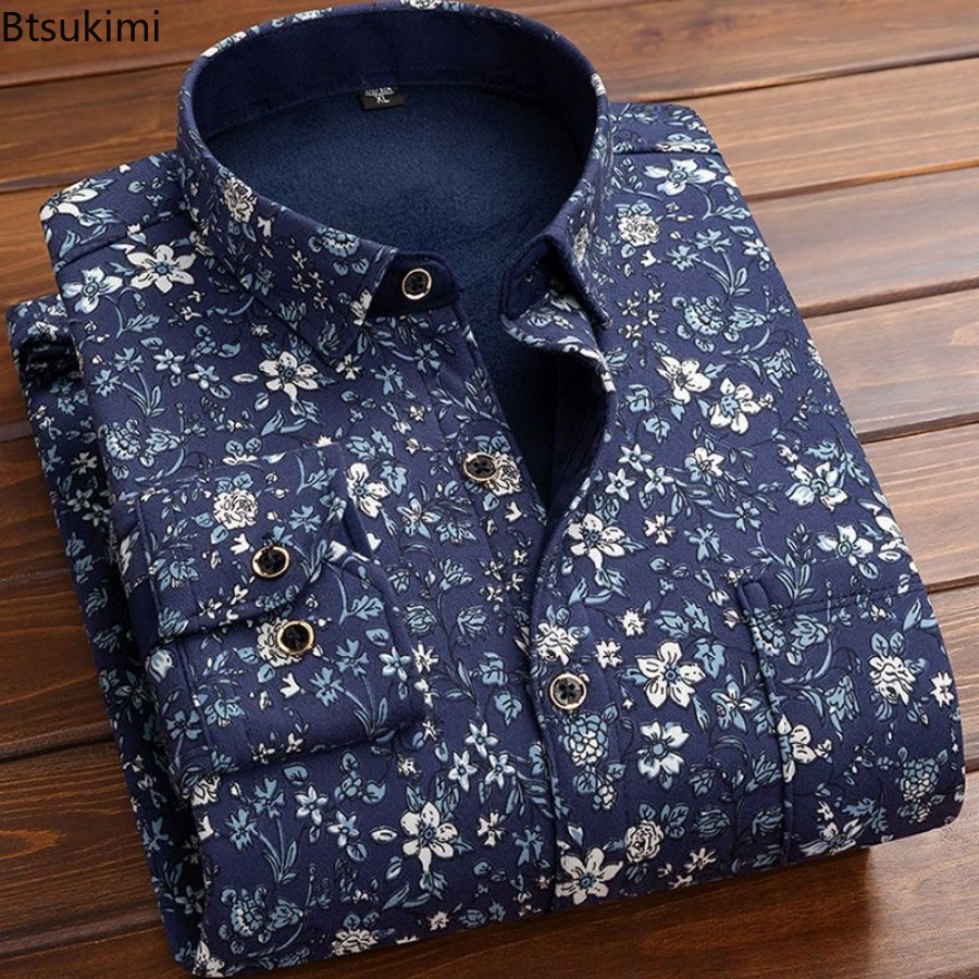 Flannel Men Shirt 2026 Autumn  – обзор и цена Flannel Shirt Lined