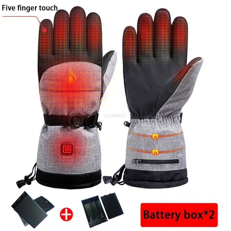 Heated Skiing Waterproof Glove – обзор и цена Touch Screen Gloves